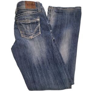 BKE Women's Boot Cut Jeans - Blue